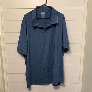 Duluth Trading Co Classic Blue Polo Shirt